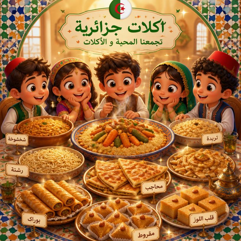 عالم الأكلات التقليدية